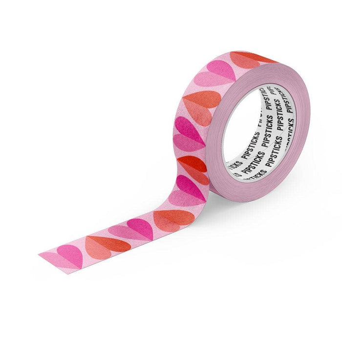 Two-Tone Hearts Washi Tape