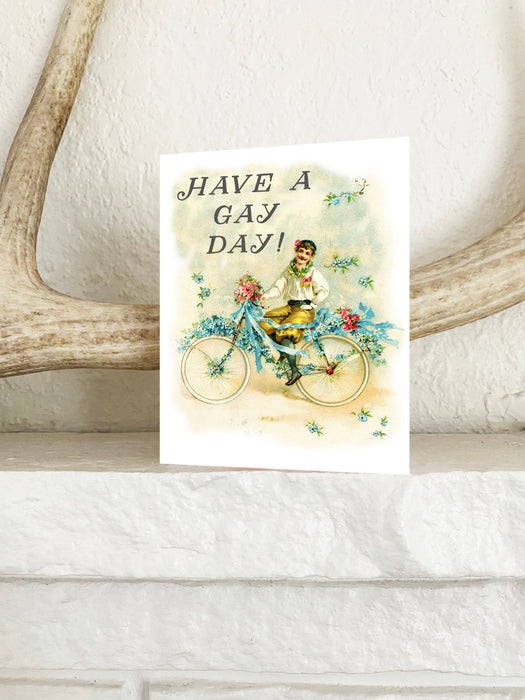 Have a Gay Day Fun Card - Birthday Wedding Anniversary Love