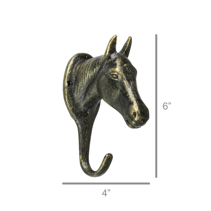 Cast Iron Horse Wall Hook