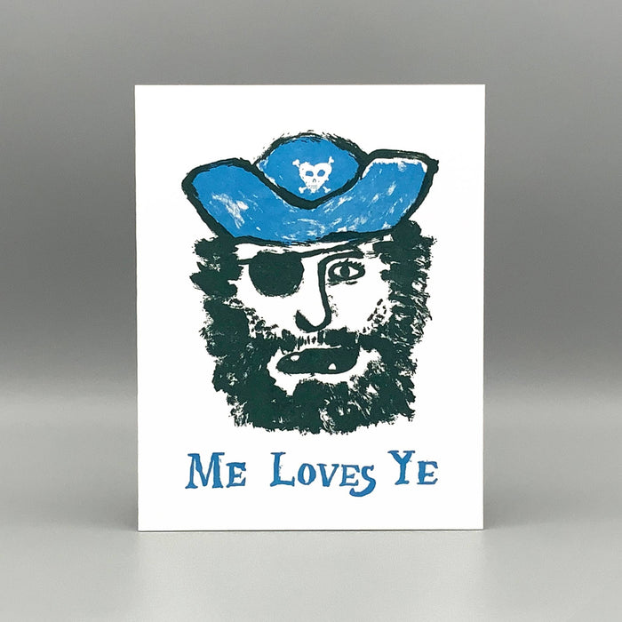 Me Loves Ye - Premium Cotton Love Card