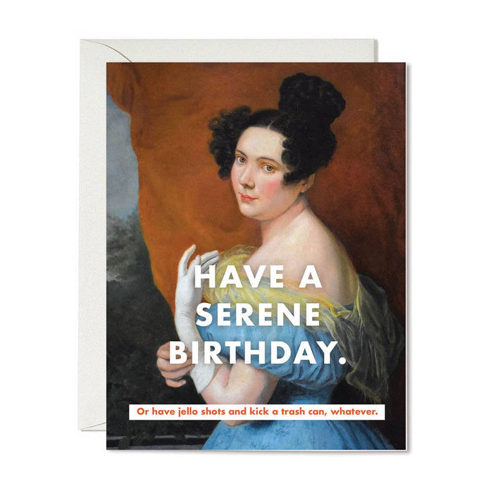 Serene B-day - Card