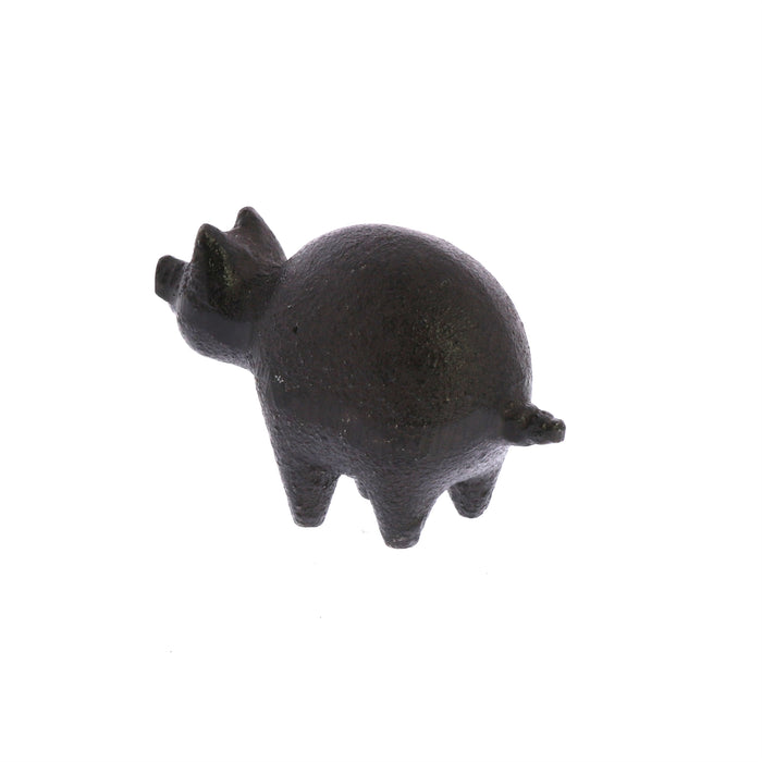 Botero Critter Cast Iron Pig