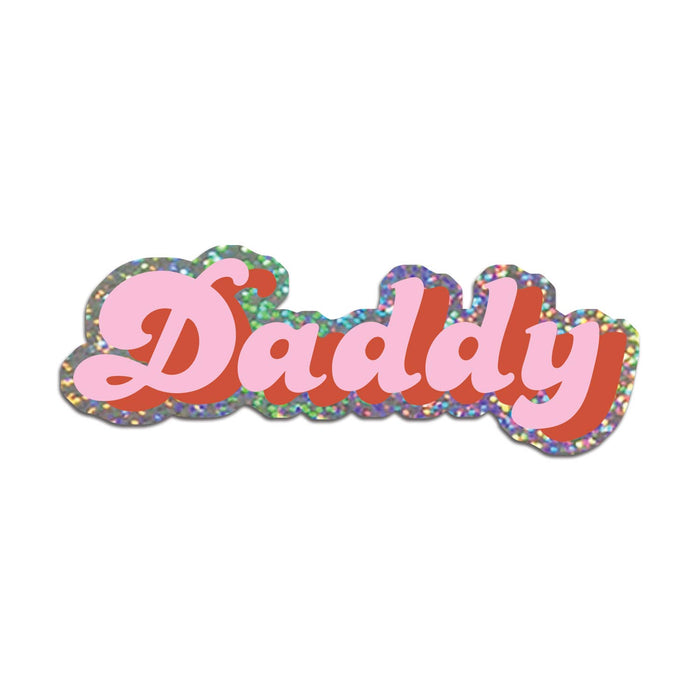 "Daddy" Sparkle sticker