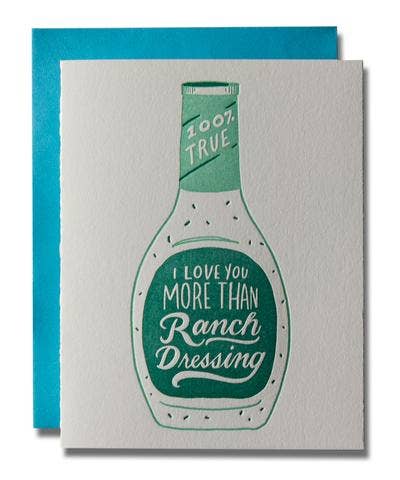 Ranch Dressing Card