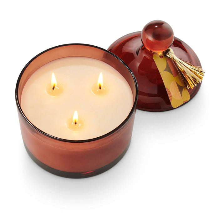 Memory Lane Lidded Glass Candle - 16oz