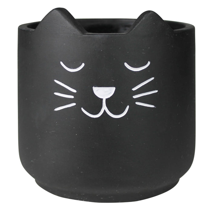 Black Cat Cachepot