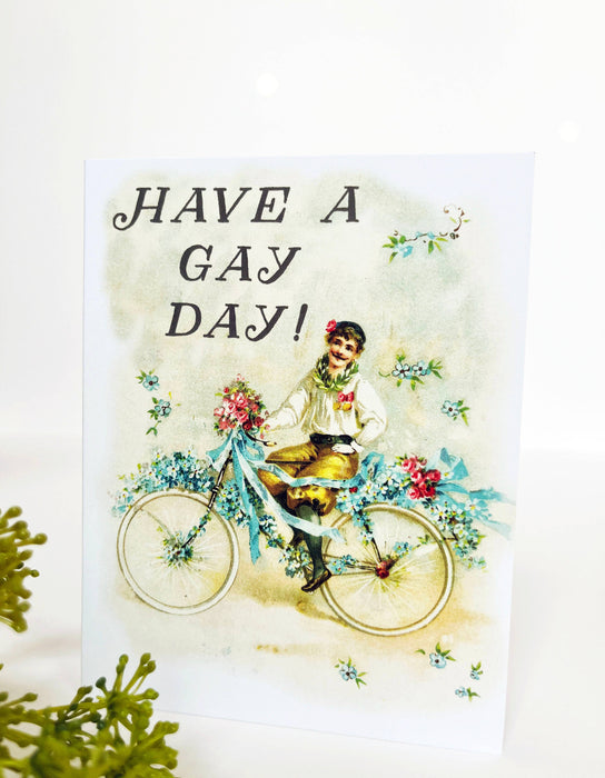 Have a Gay Day Fun Card - Birthday Wedding Anniversary Love