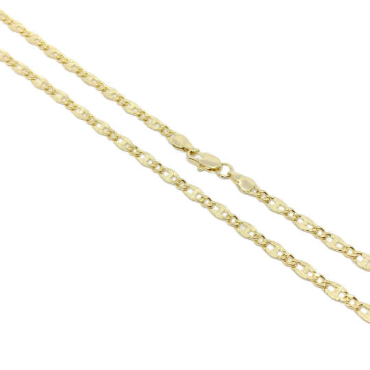 18k Gold Filled Detailed Chain