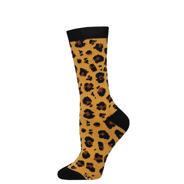 Leopard Tan Socks