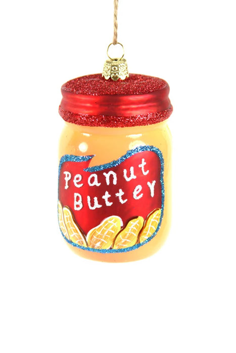 Peanut Butter Glass Ornament