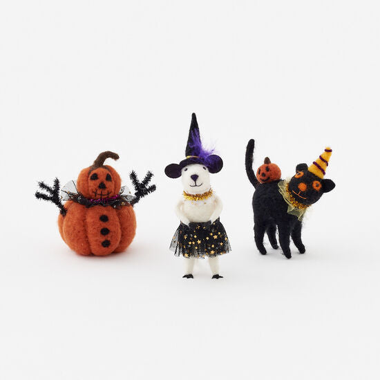 Halloween Wool Felt Characters