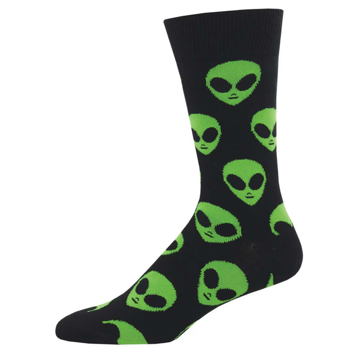 We Come In Peace Alien Socks