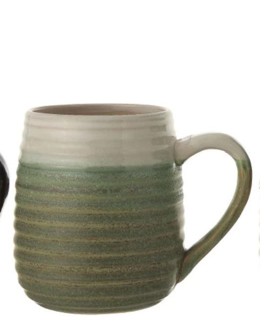 Stoneware Mug With Glaze