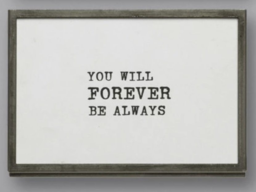 Easel Frame with Sayings