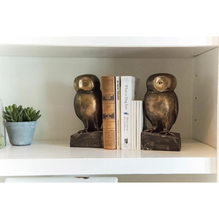 Owl Bookends - Set of 2