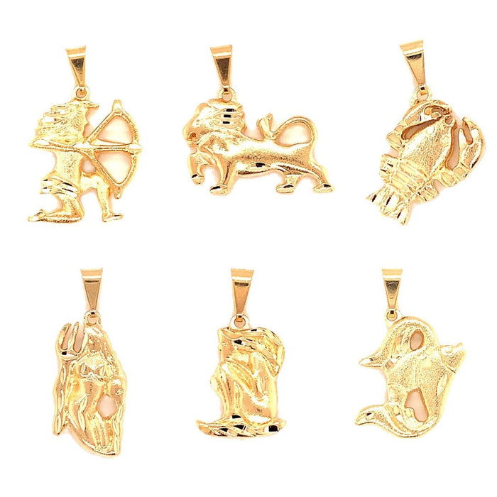 Zodiac Charm 18K Gold Filled