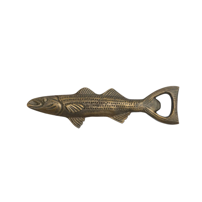 Cast Aluminum Fish Bottle Opener