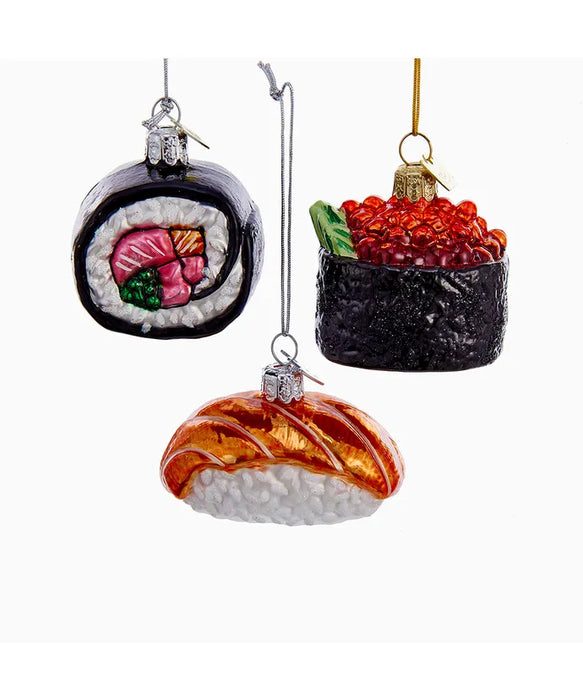 Glass Sushi Ornament