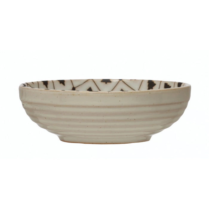 Pine Tree Stoneware Bowl