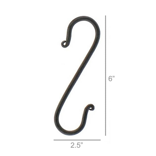 Forged Iron Link S Hook