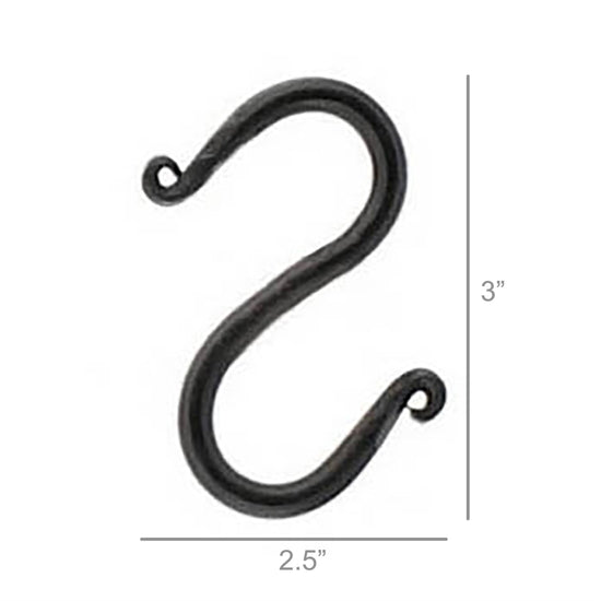 Forged Iron Link S Hook