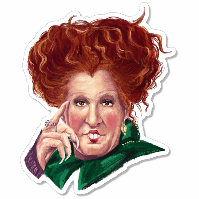 Winifred Sanderson Hocus Pocus Sticker