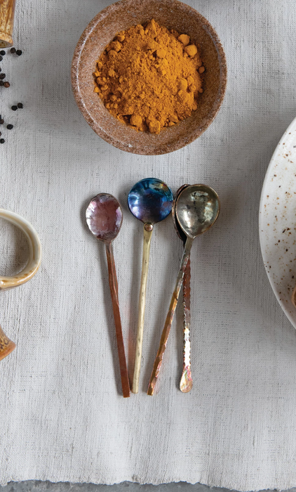 Hand-Forged Copper Spoons