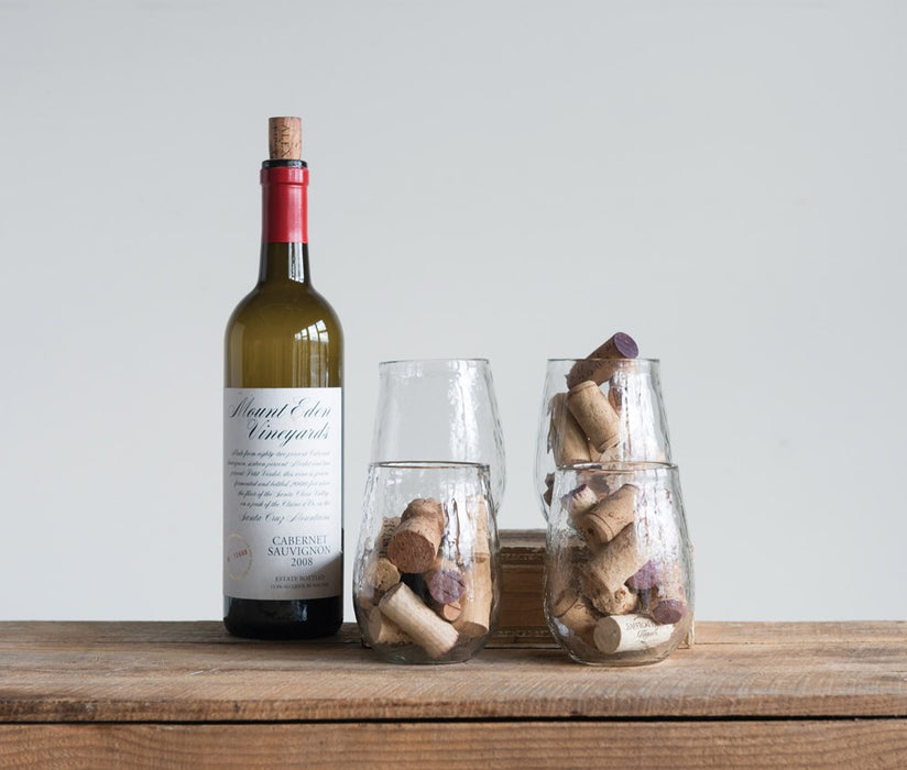 Recycled Stemless Wine Glass