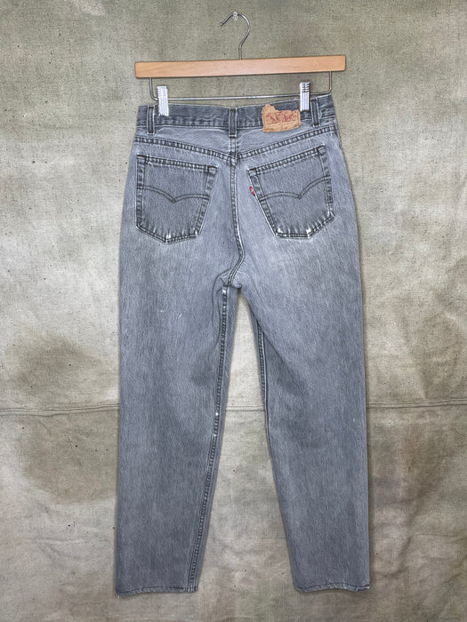 Vintage Levi’s Dark Grey Wash Denim Jeans W27”